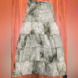 Surrealist maxi skirt